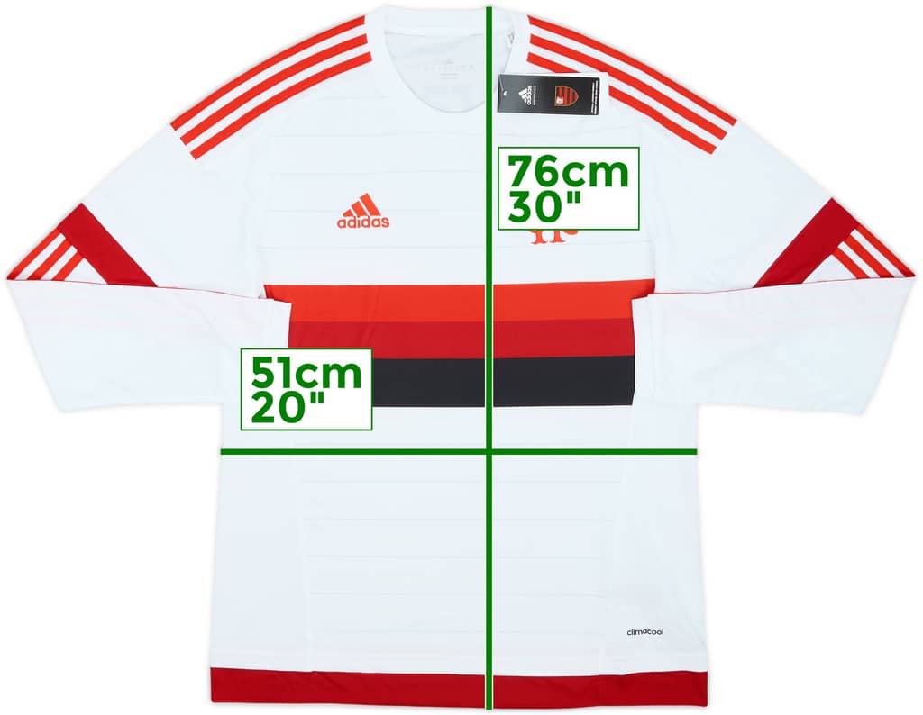 2015 Flamengo Away L/S Shirt (M)