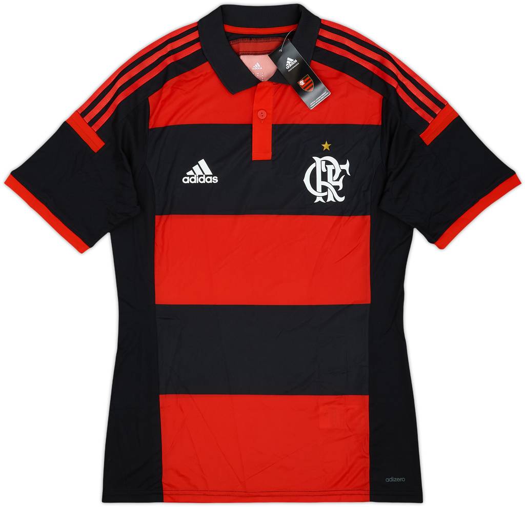 2014 Flamengo Authentic Home Shirt (M)