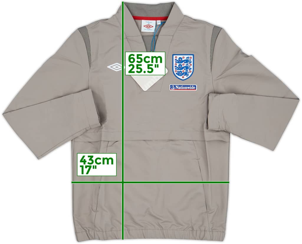2010-11 England Umbro Drill Top (L.Boys)