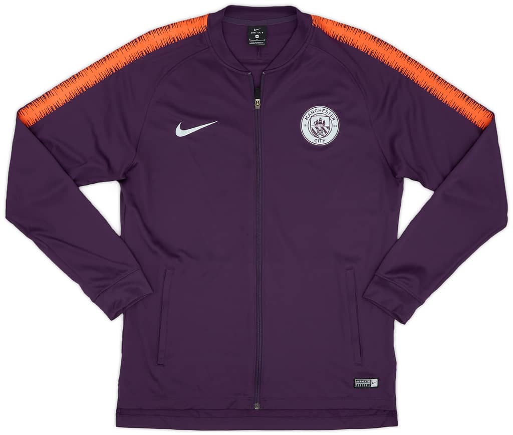2018-19 Manchester City Nike Track Jacket - 10/10 - (M)
