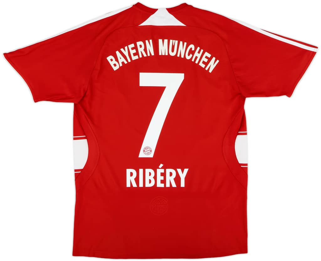 2008-09 Bayern Munich Home Shirt Ribery #7 - 7/10 - (XL.Boys)