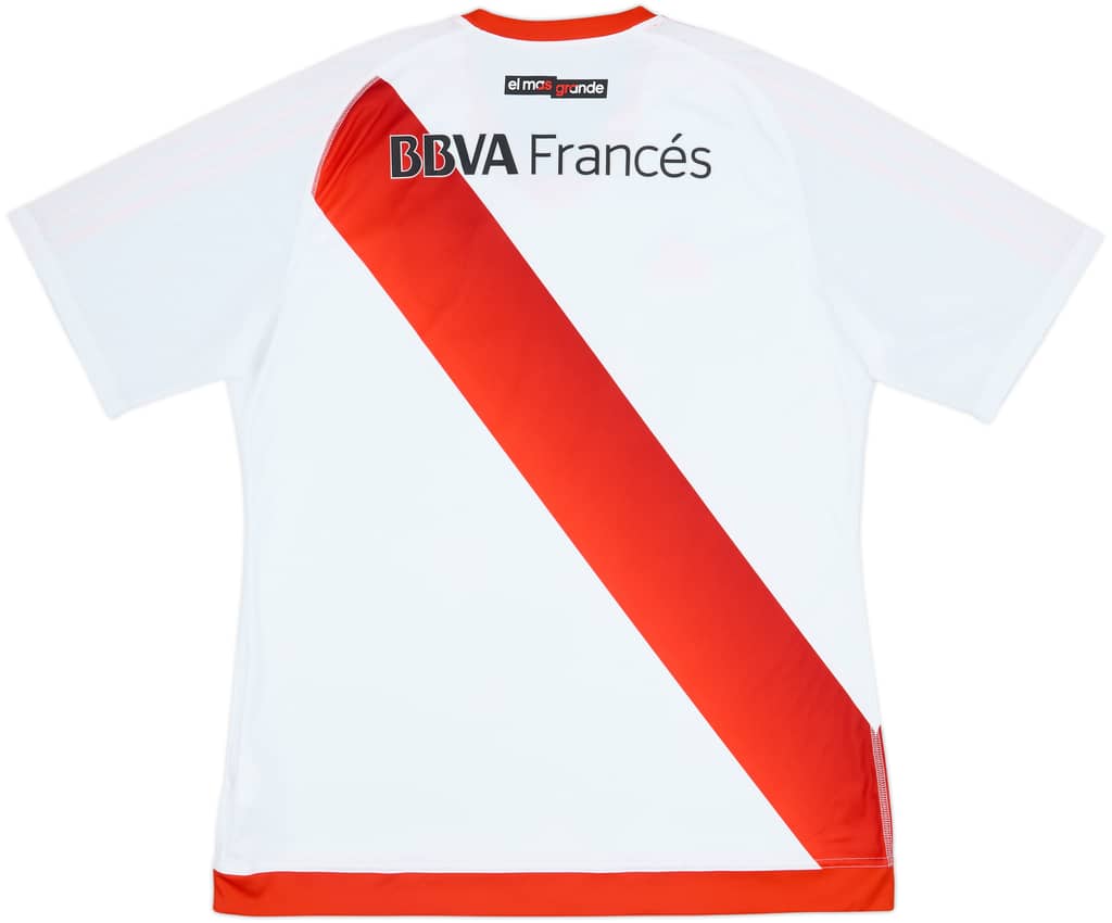2016-17 River Plate Home Shirt - 8/10 - (S)