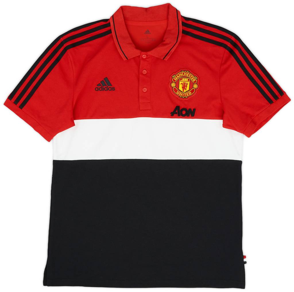 2019-20 Manchester United adidas Polo Shirt - 8/10 - (L)
