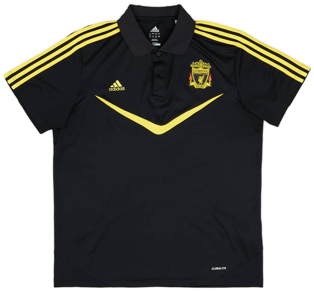 2010-11 Liverpool adidas Polo Shirt - 7/10 - (L)