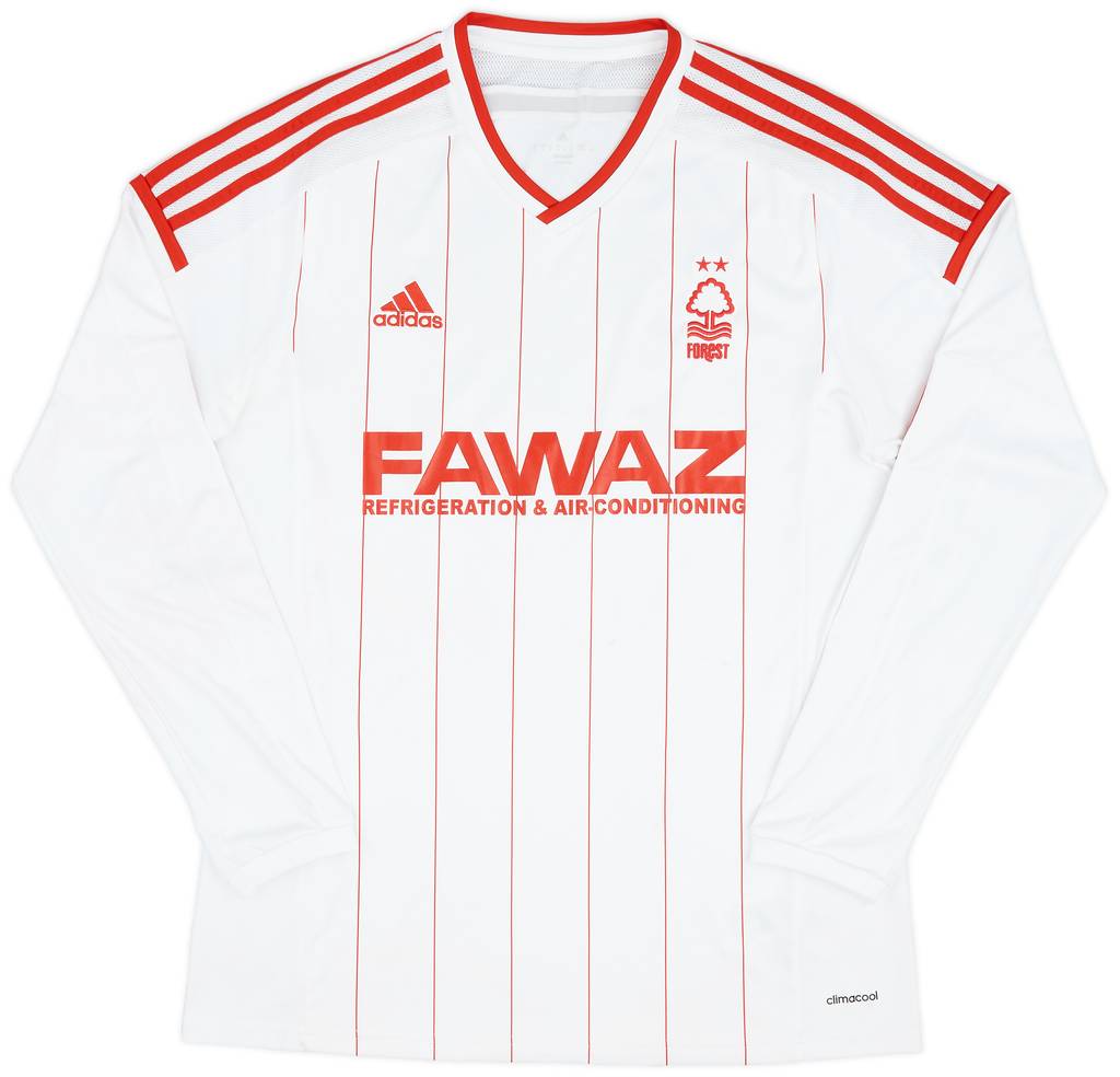 2014-15 Nottingham Forest Away L/S Shirt Lansbury #10 - 6/10 - (S)