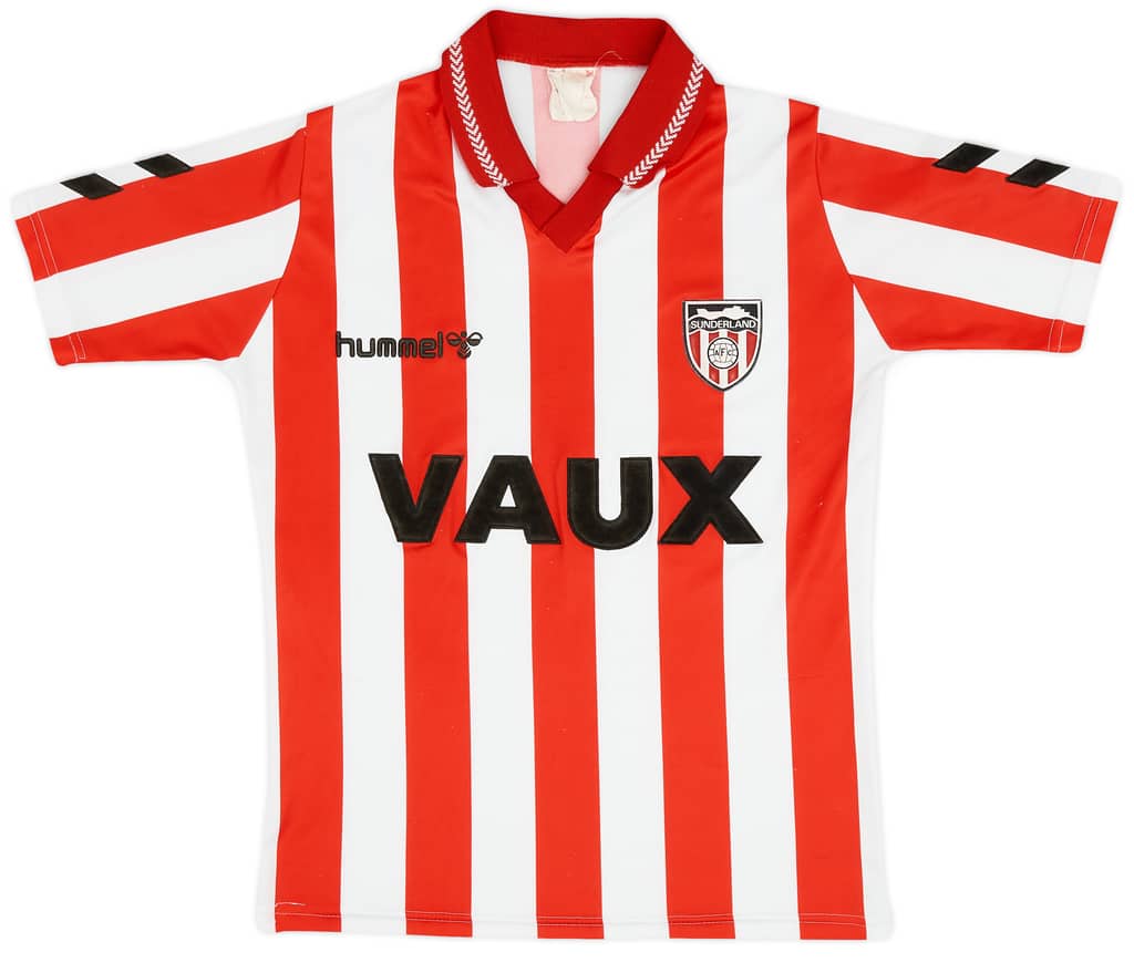 1991-94 Sunderland Home Shirt - 8/10 - (Y)