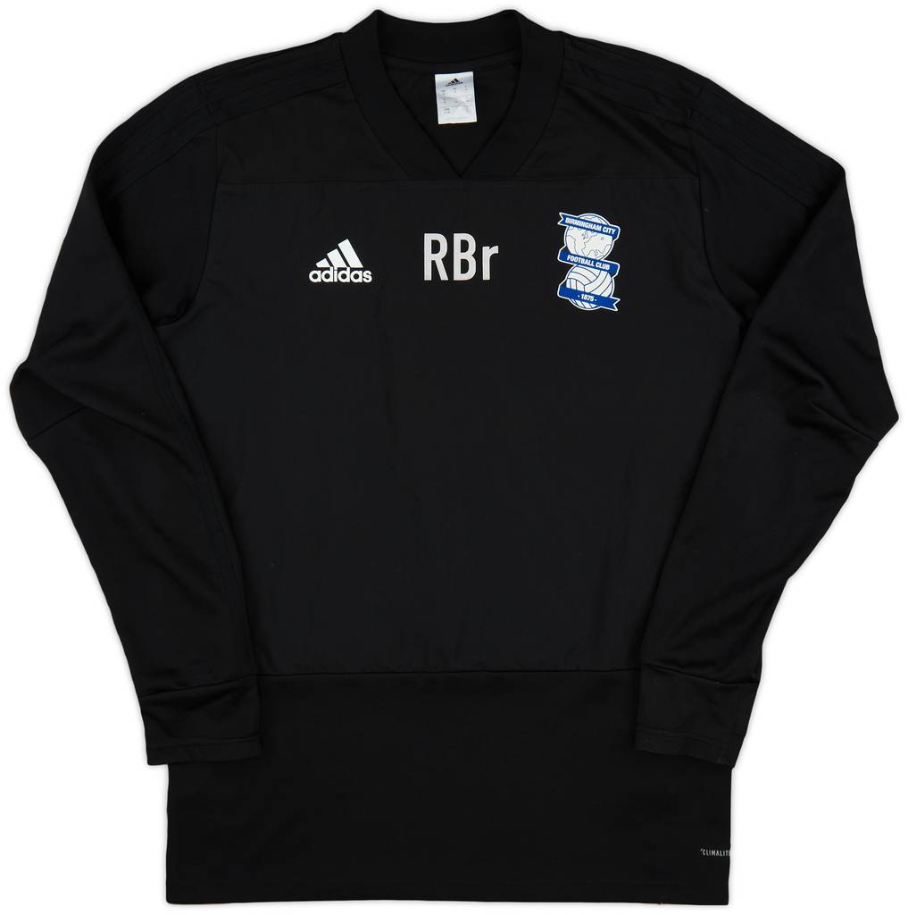 2017-18 Birmingham City Staff Issue adidas L/S Training Shirt - 8/10 - (M)