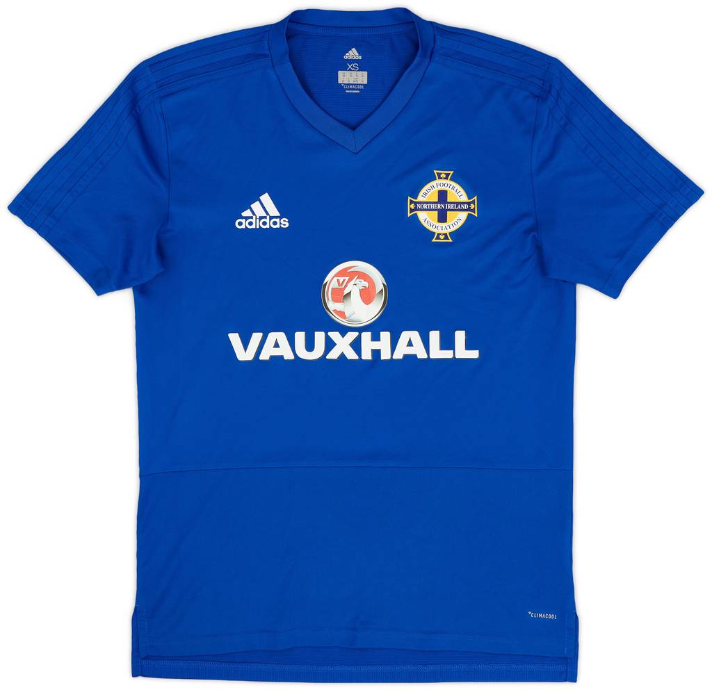 2017-18 Northern Ireland adidas Training Shirt - 9/10 - (S)
