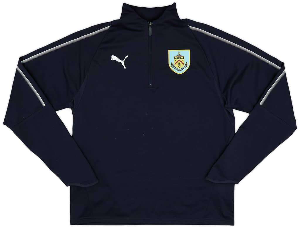2018-19 Burnley Puma 1/4 Zip Training Top - 7/10 - (L)