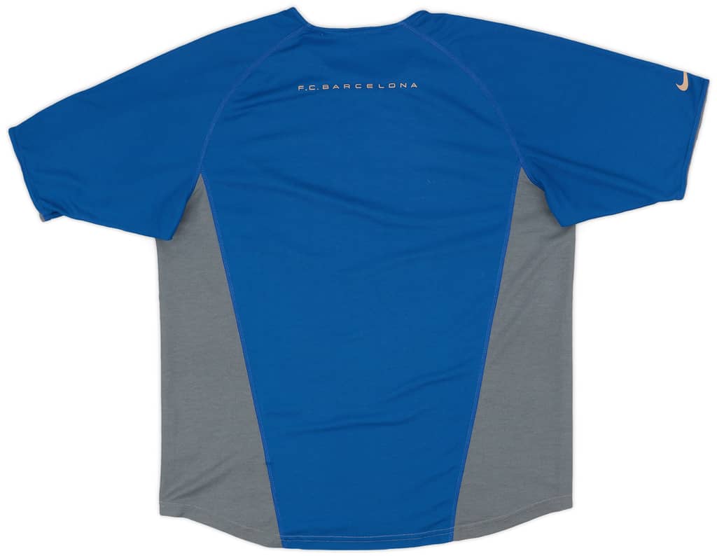 2002-03 Barcelona Nike Training Shirt - 8/10 - (L)