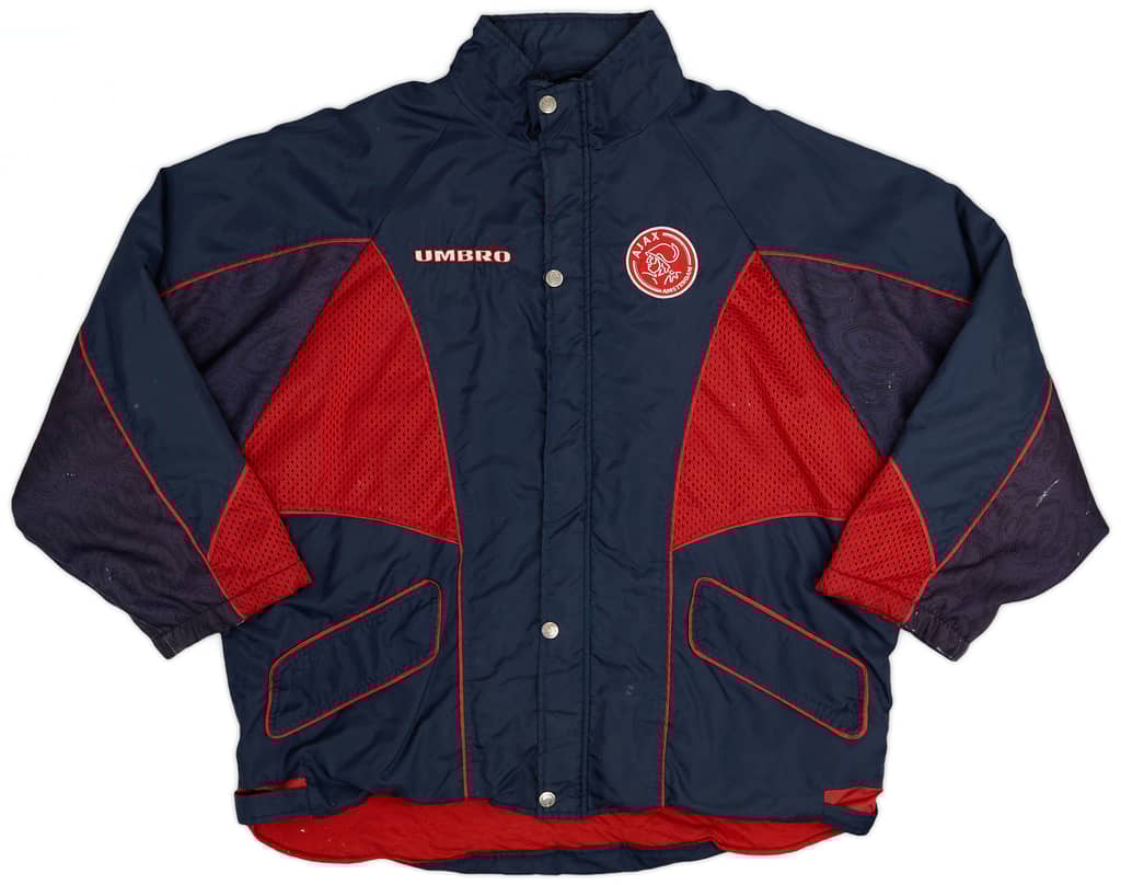 1997-98 Ajax Umbro Padded Rain Jacket - 7/10 - (XL)