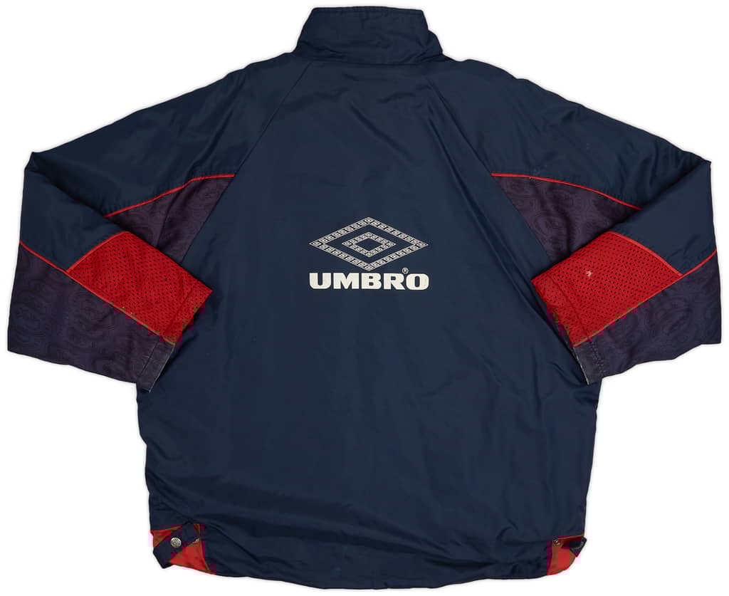 1997-98 Ajax Umbro Padded Rain Jacket - 7/10 - (XL)