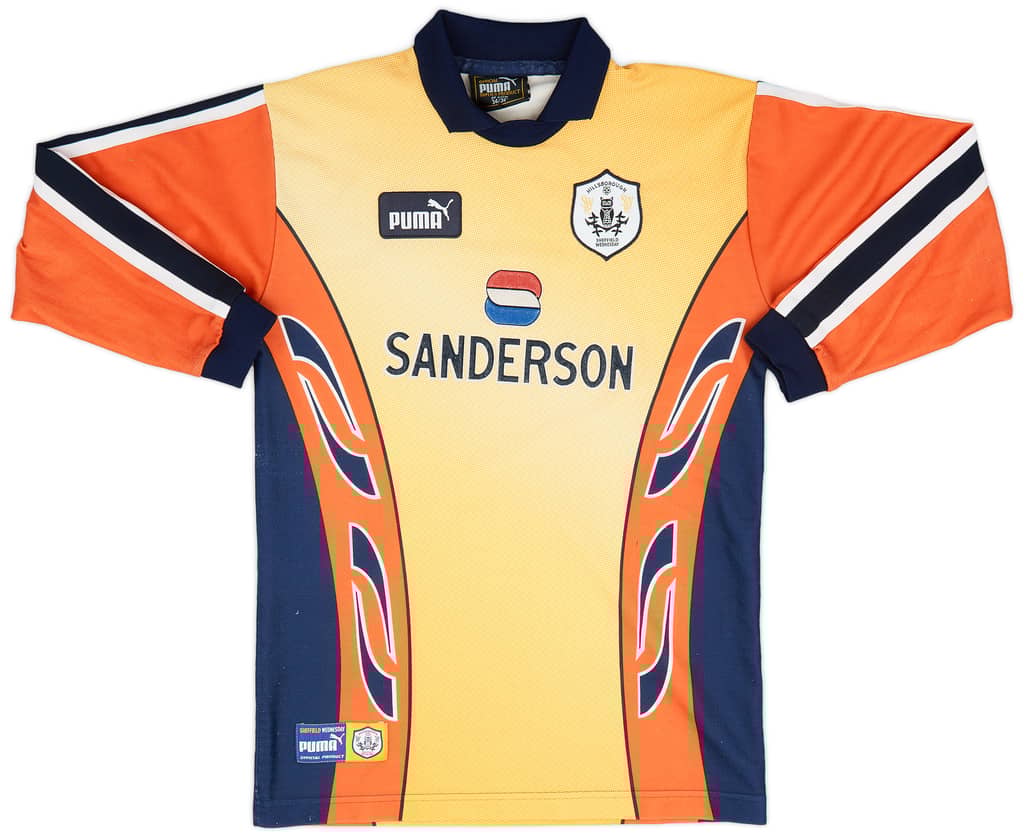 1997-98 Sheffield Wednesday GK Shirt - 8/10 - (XS)