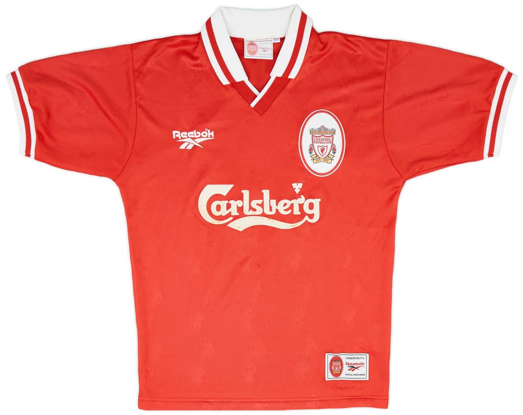 1996-98 Liverpool Home Shirt Ince #17 - 7/10 - (S)