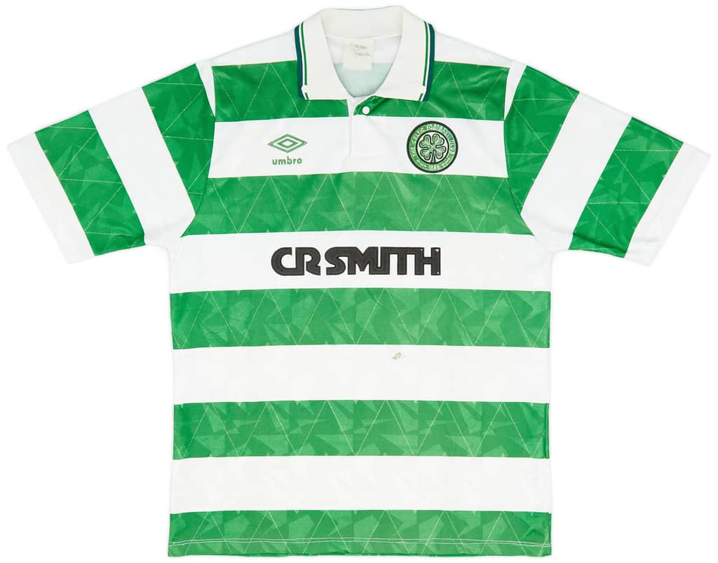 1989-91 Celtic Home Shirt - 6/10 - (M)