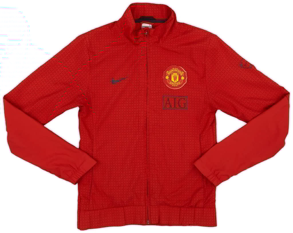 2009-10 Manchester United Nike Track Jacket - 8/10 - (S)