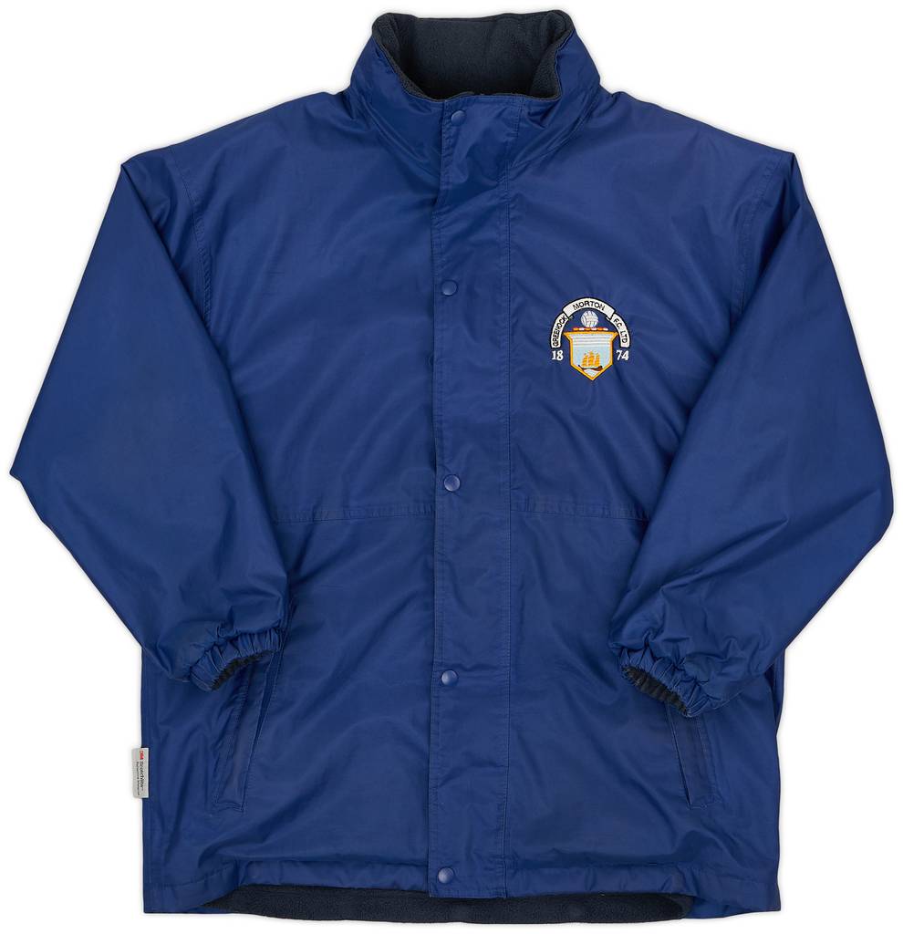 1996-97 Greenock Morton Padded Bench Coat - 5/10 - (XL)