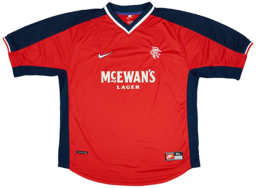 1998-99 Rangers Away Shirt - 9/10 - (XL)