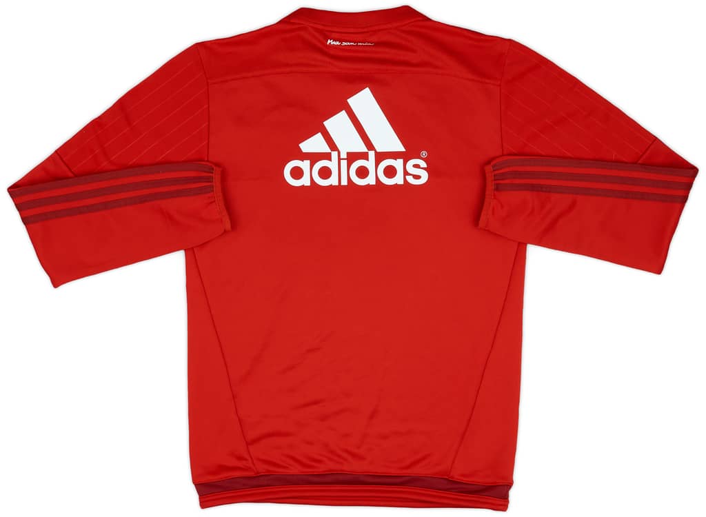 2015-16 Bayern Munich adidas Sweat Top - 10/10 - (XS)