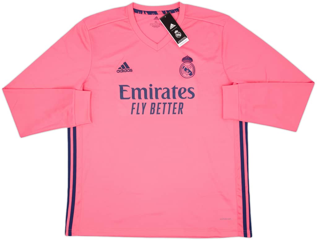 2020-21 Real Madrid Away L/S Shirt (XL)