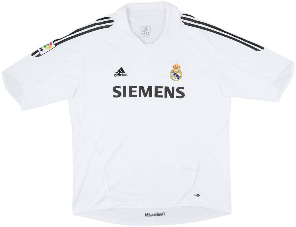 2005-06 Real Madrid Home Shirt Beckham #23 - 6/10 - (S)