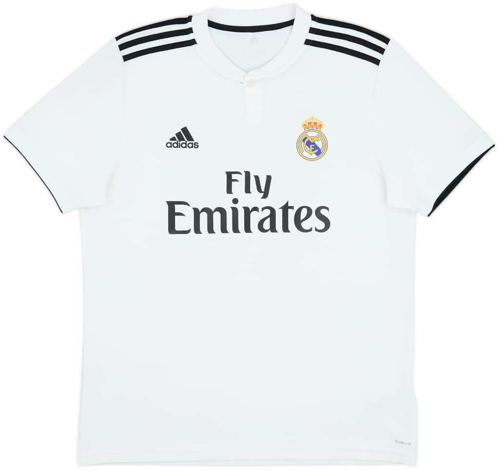 2018-19 Real Madrid Home Shirt  - 6/10 - (S)