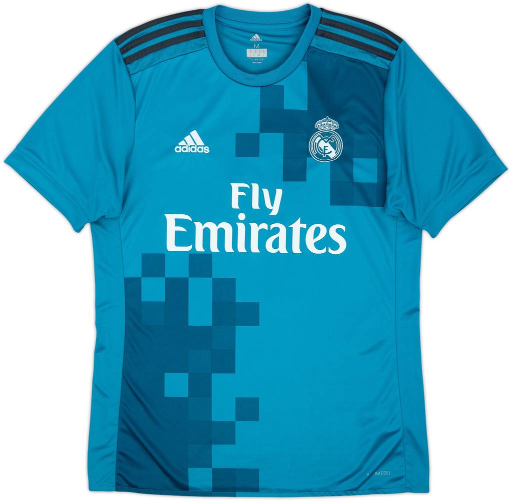 Camiseta de la tercera equipación del Real Madrid 2017-18 Ronaldo #7 - 8/10 - (S)