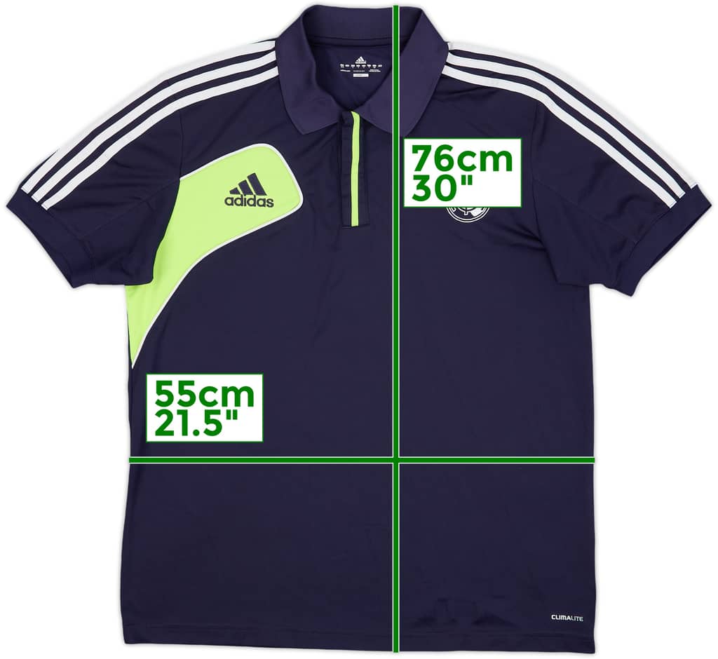 2012-13 Real Madrid adidas Polo Shirt - 10/10 - (L)