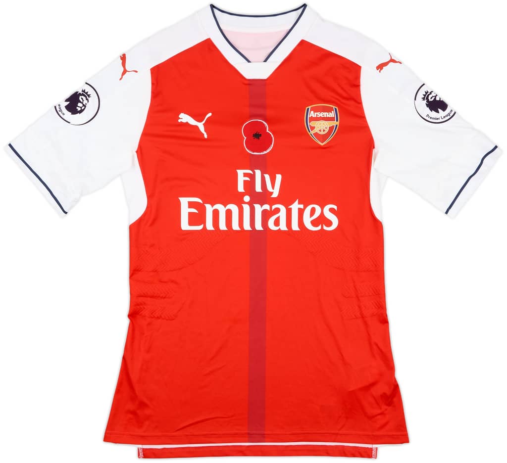 2016-17 Arsenal Player Issue Home Shirt - 8/10 - (XL)