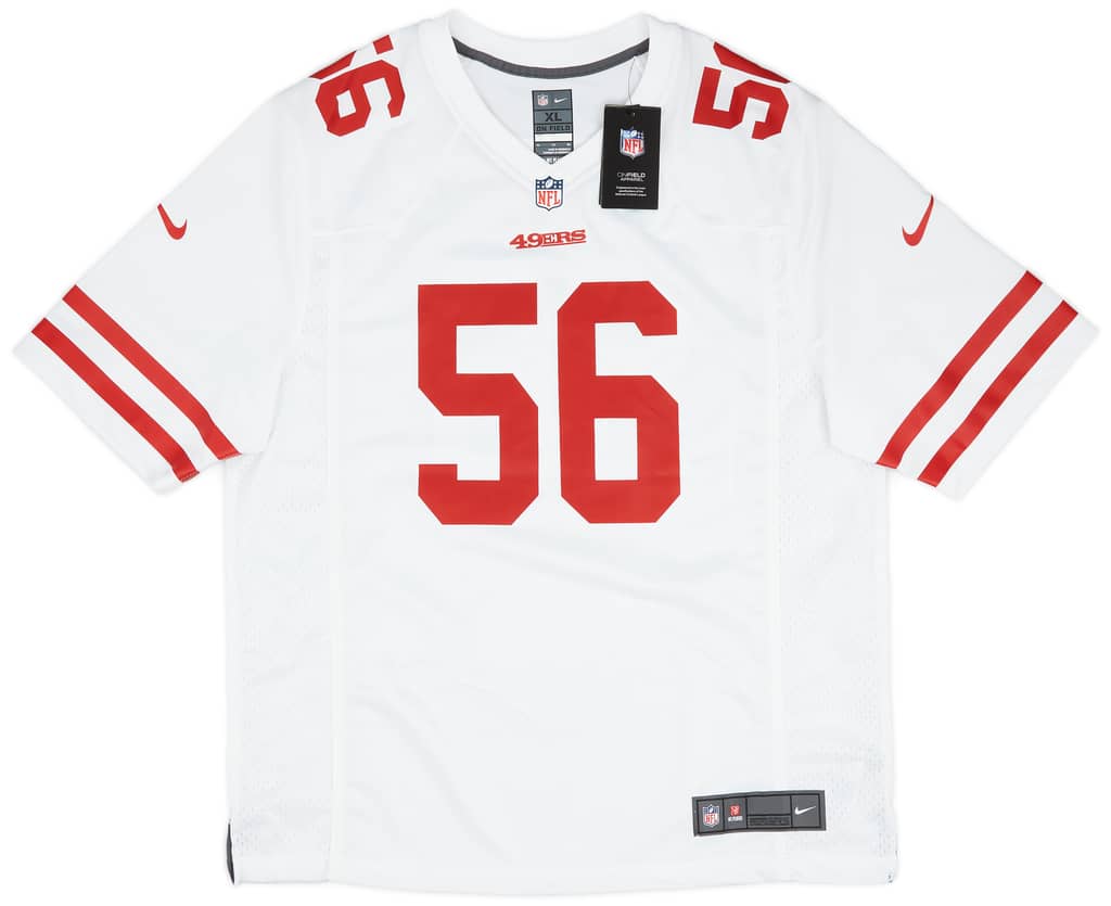 2019-20 San Francisco 49ers Alexander #56 Nike Game Away Jersey (XL)