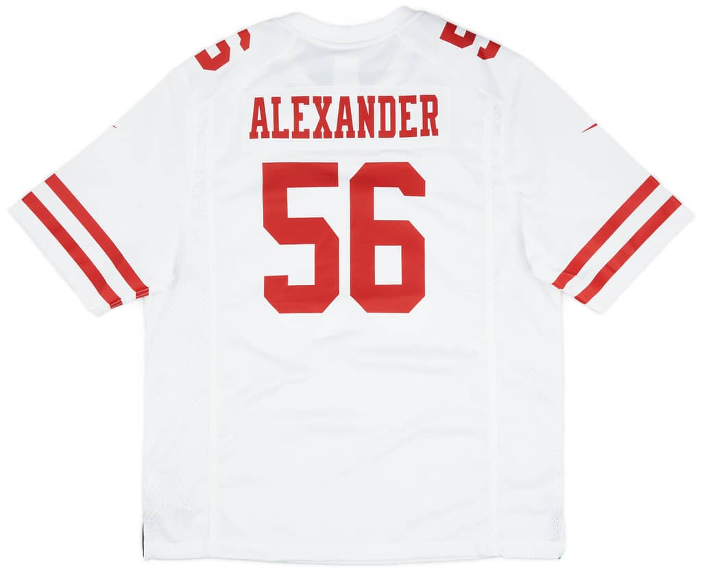 2019-20 San Francisco 49ers Alexander #56 Nike Game Away Jersey (XL)