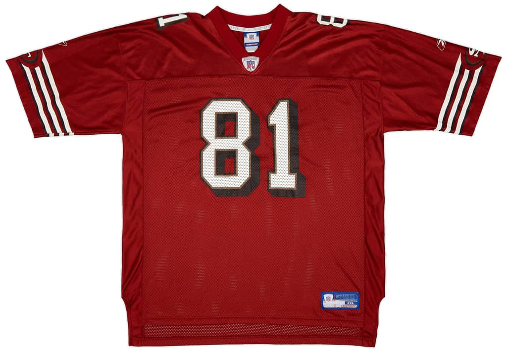 2002-03 San Francisco 49ers Owens #81 Reebok On Field Home Jersey (Very Good) XXL