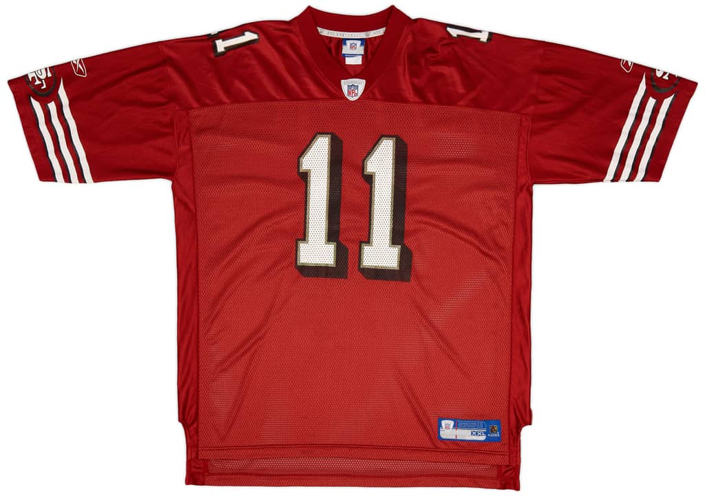 2005-06 San Francisco 49ers Smith #11 Reebok On Field Home Jersey (Excellent) XXL