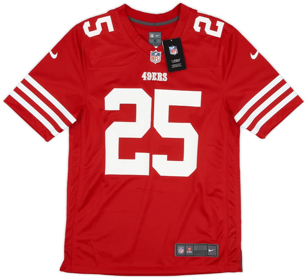 2021-23 San Francisco 49ers Mitchell #25 Nike Game Home Jersey (S)