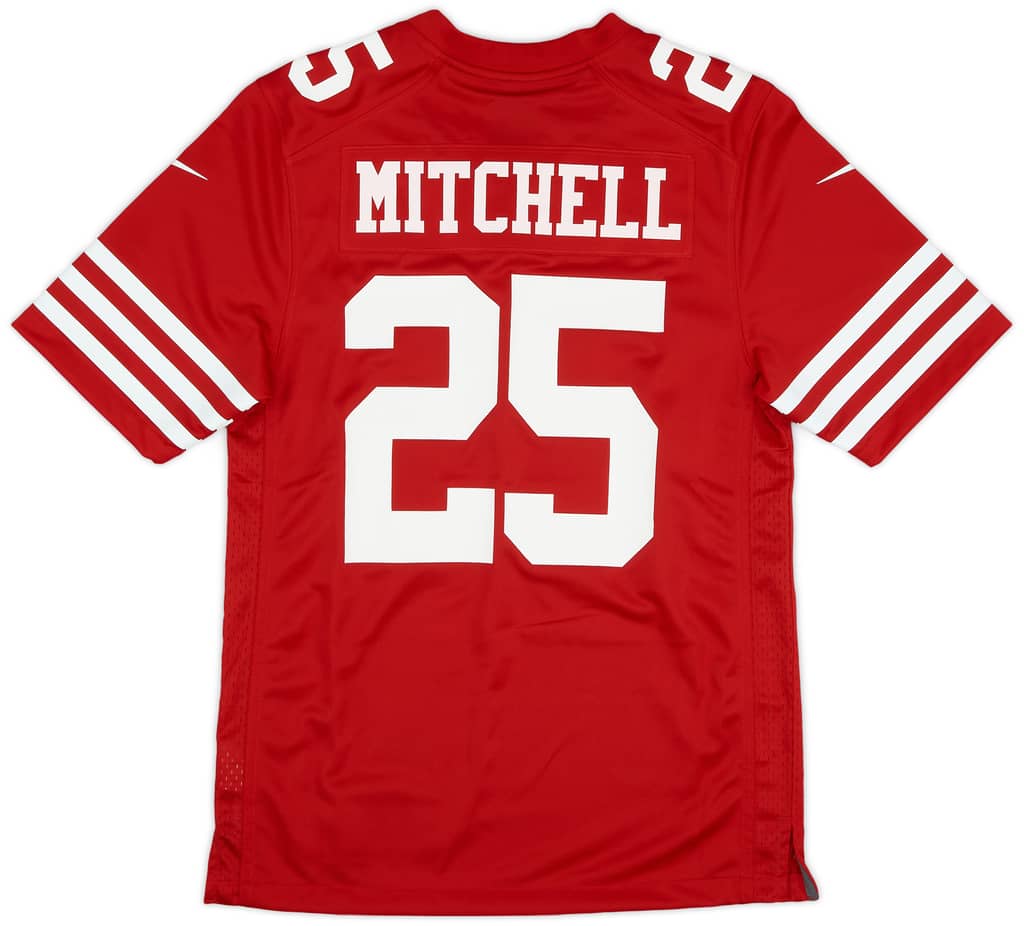 2021-23 San Francisco 49ers Mitchell #25 Nike Game Home Jersey (S)