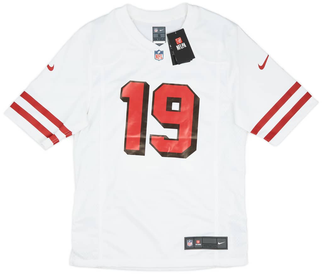 2019-23 San Francisco 49ers Samuel #19 Nike Game Alternate Jersey (S)