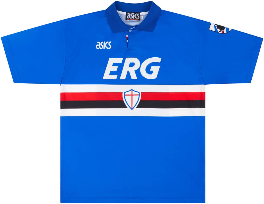 1992-94 Sampdoria Home Shirt - 8/10 - (XL)