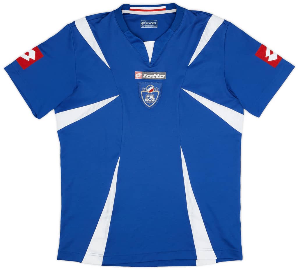 2006-08 Serbia and Montenegro Home Shirt - 6/10 - (XL)