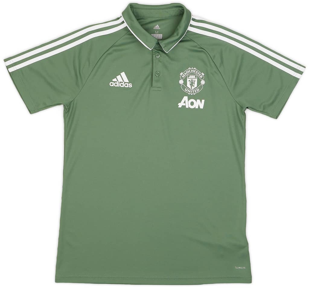 2017-18 Manchester United adidas Polo Shirt - 8/10 - (M)