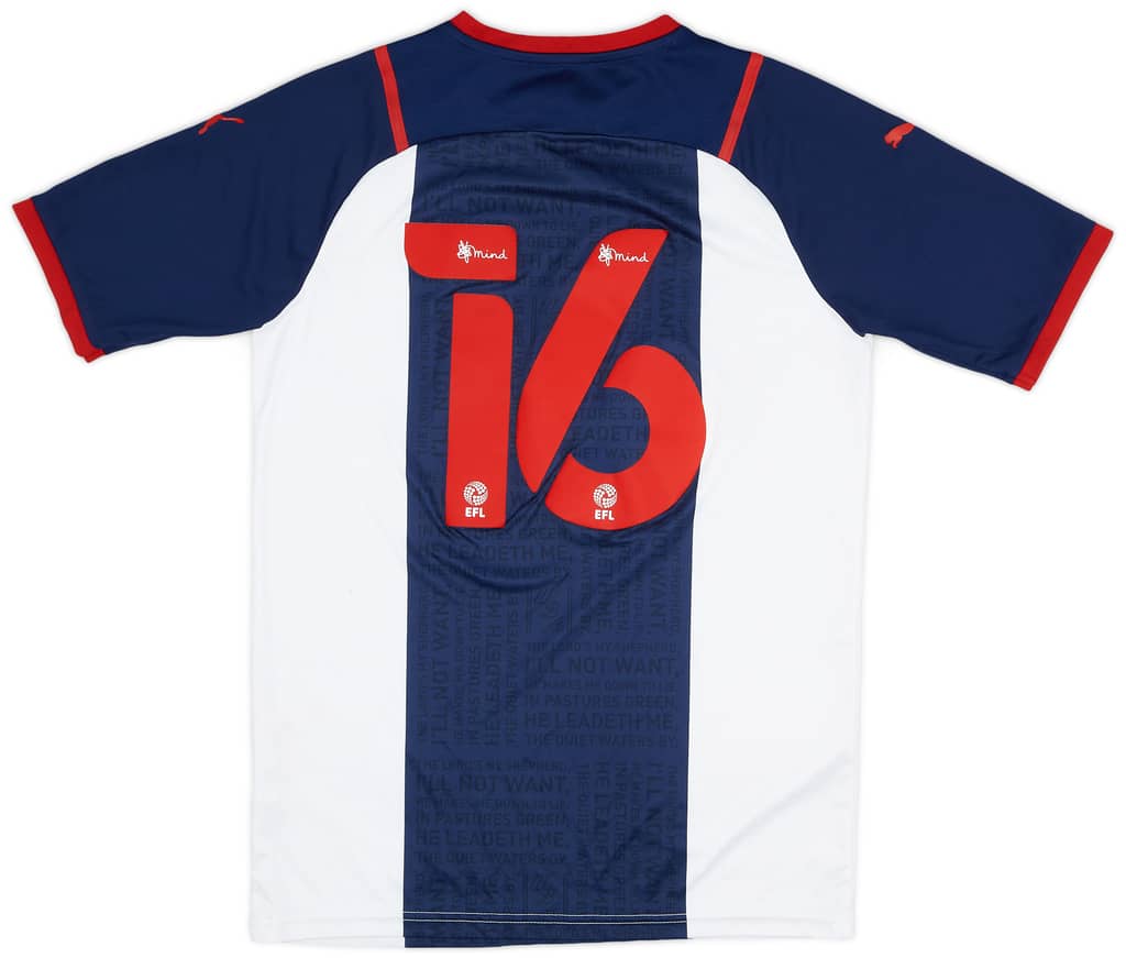 2021-22 West Brom Home Shirt #16 - 6/10 - (M)