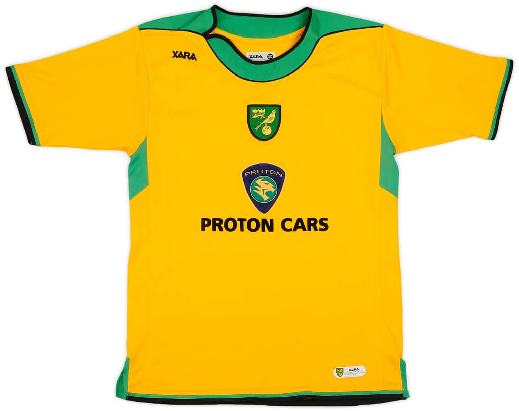 2005-06 Norwich Home Shirt - 8/10 - (S)