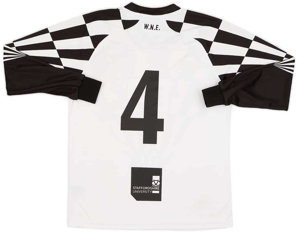 2020-21 Port Vale Home L/S Shirt #4 - 9/10 - (S)