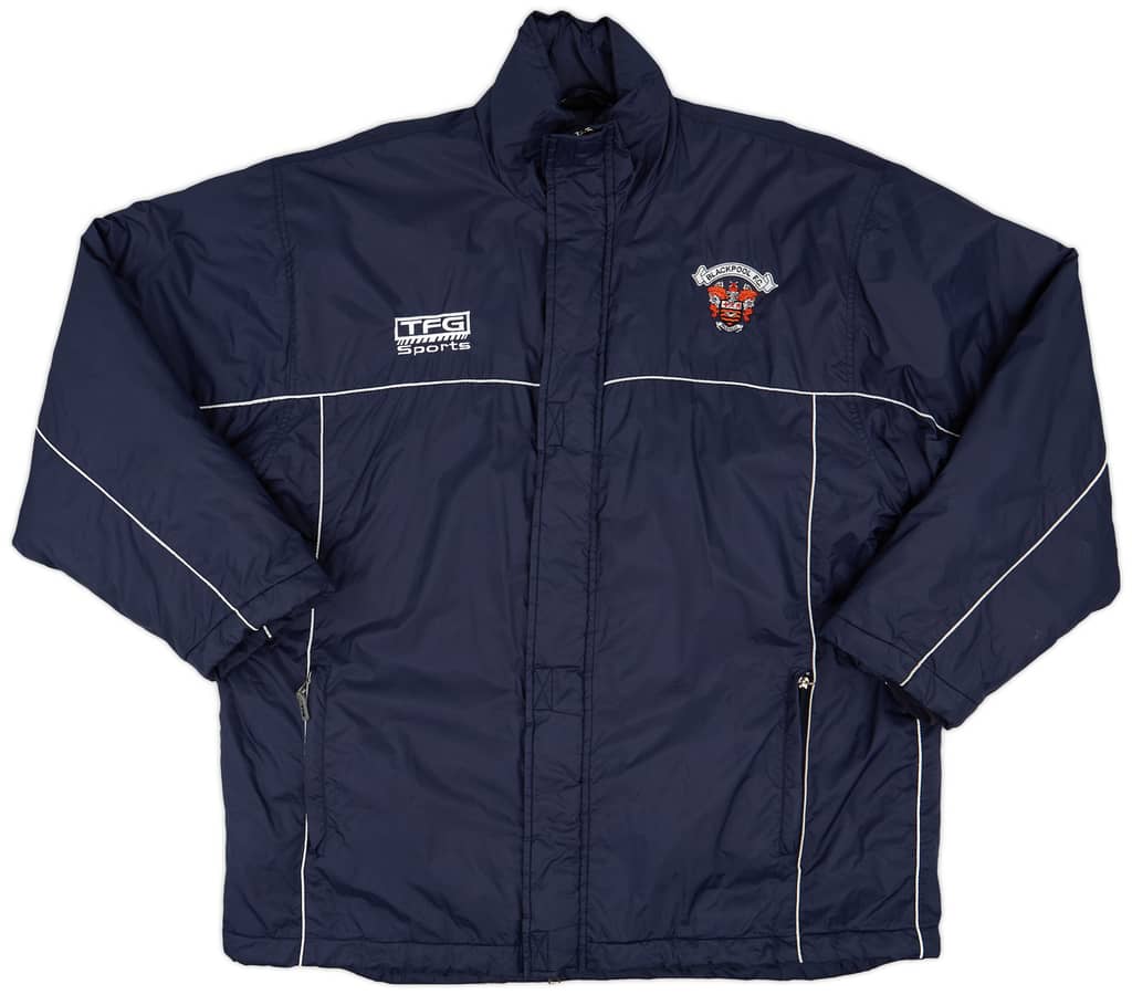 2001-03 Blackpool TFG Padded Bench Coat - 9/10 - (XL)
