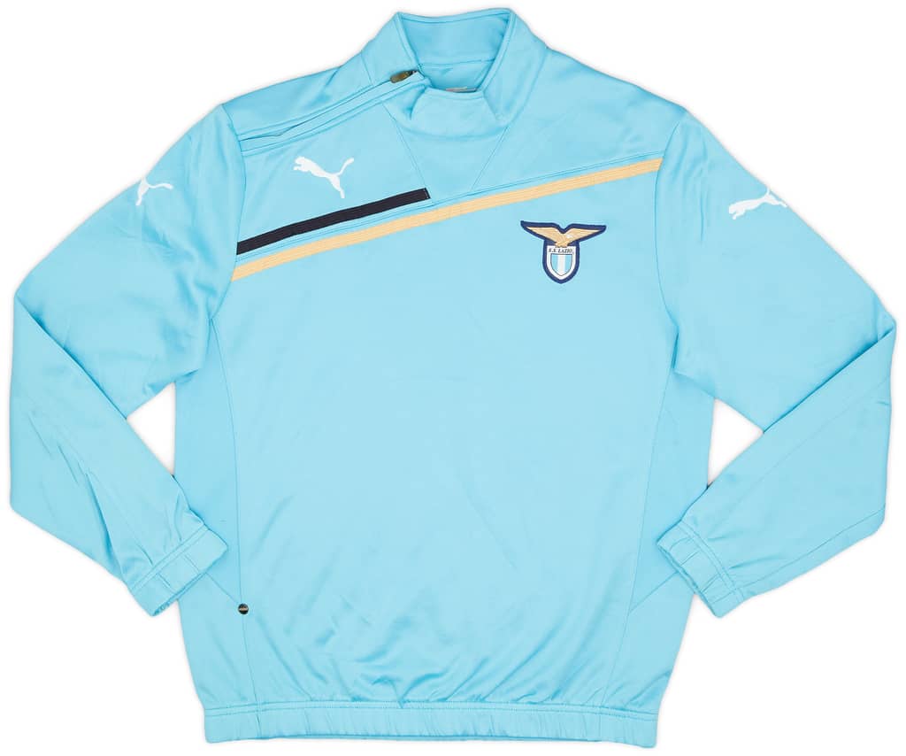 2011-12 Lazio Puma 1/4 Zip Drill Top - 8/10 - (S)