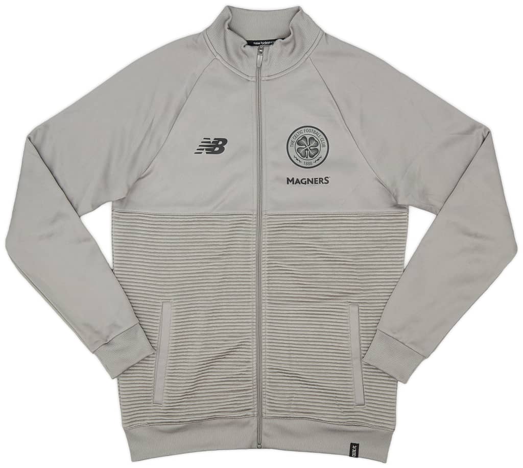 2018-19 Celtic New Balance Track Jacket - 9/10 - (M)