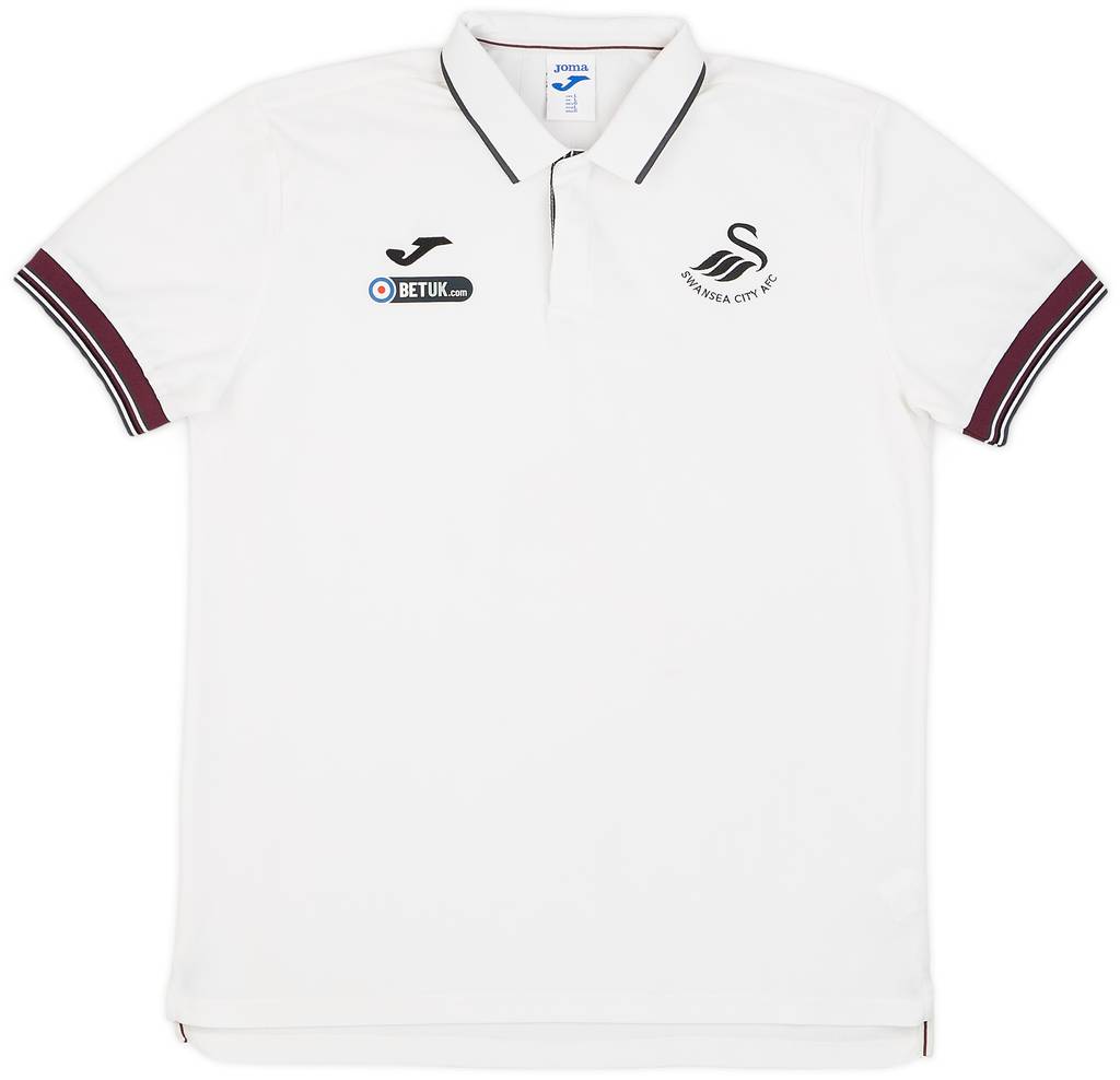 2016-17 Swansea Joma Polo Shirt - 9/10 - (L)