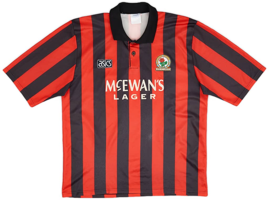 1992-94 Blackburn Away Shirt Shearer #9 - 6/10 - (XXL)