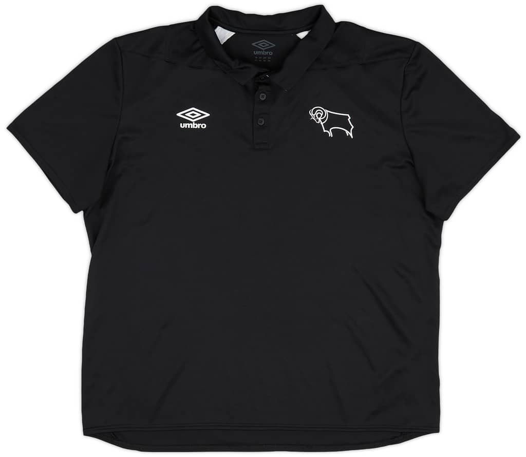 2018-19 Derby County Umbro Polo Shirt - 9/10 - (XXL)