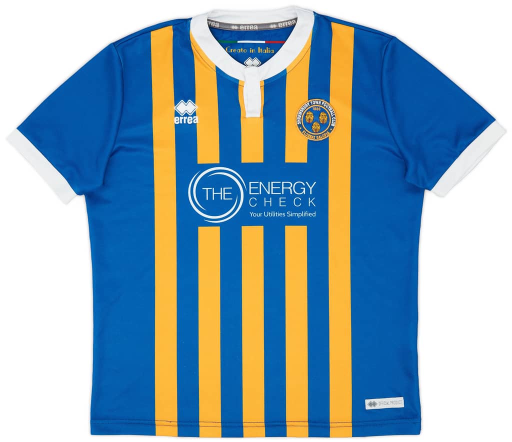 2018-19 Shrewsbury Home Shirt - 8/10 - (XS)