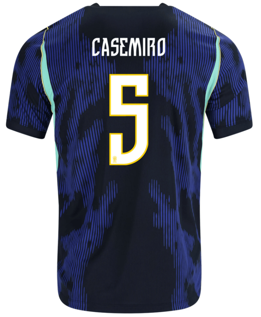 2026-27 Brazil Away Shirt Casemiro #5